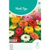 Hortitops Zinnia Thumbelina Laag Gemengd - Bloemenzaden - 750 mg