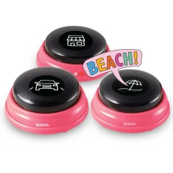 Hunger For Words Talking Pet Locaties - Hondenspeelgoed - Roze Zwart