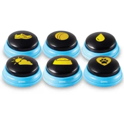 Hunger For Words Talking Pet Belangrijke Woorden - Hondenspeelgoed - Blauw Zwart