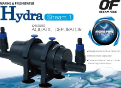 Hydra Ocean Free Stream 1 - 60-1200ltr - Filters - Zwart Tot 1200 Liter