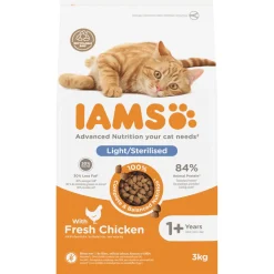 Iams Cat Adult Sterilised Kip - Kattenvoer