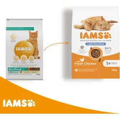 Iams Cat Adult Sterilised Kip - Kattenvoer