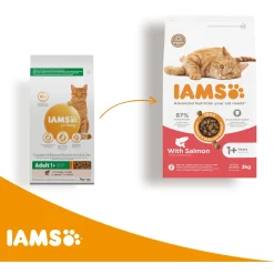 Iams Cat Adult Zalm - Kattenvoer