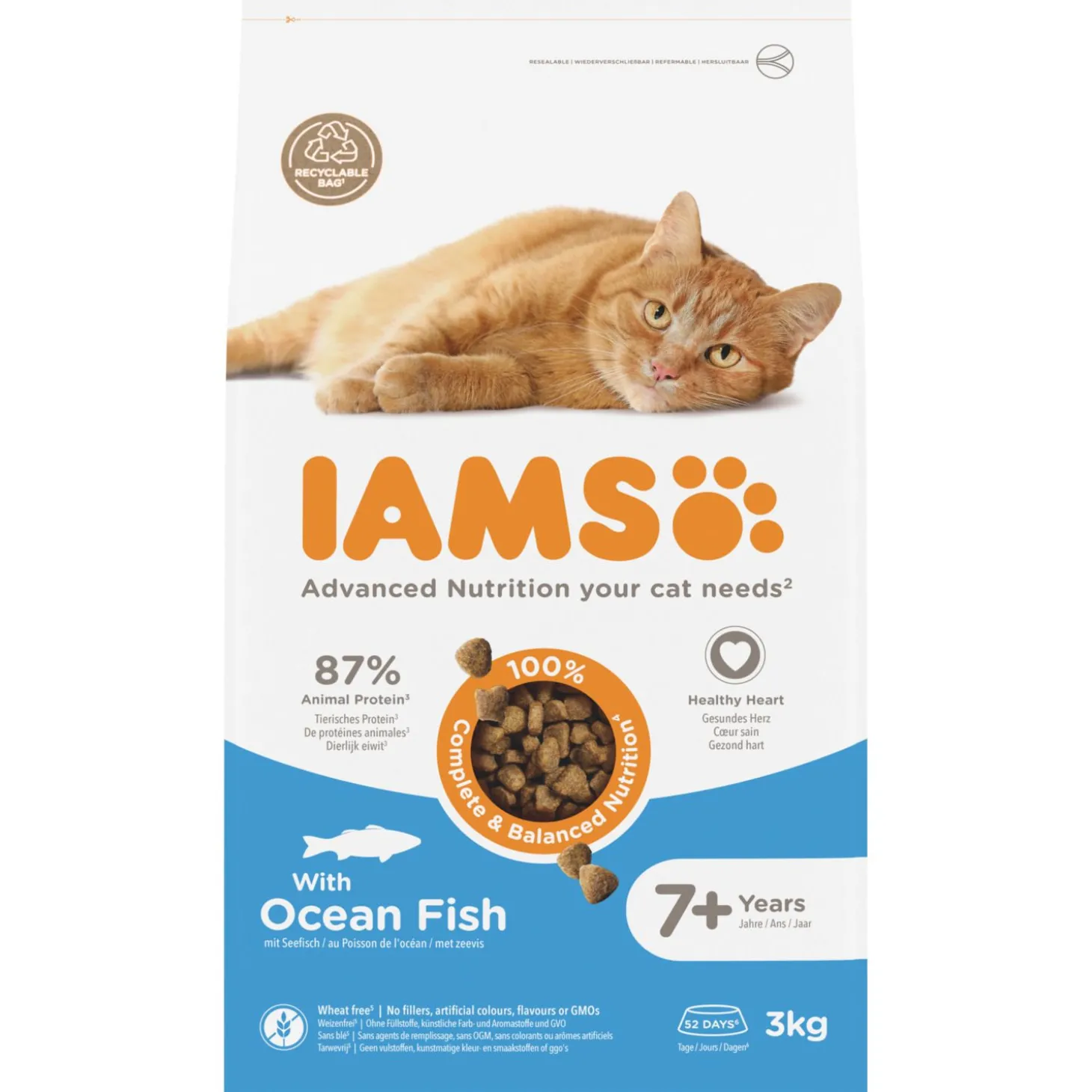 Iams Cat Senior 3 kg - Kattenvoer