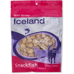 Icelandpet Cat Treat - Kattensnack - Garnaal 100 g