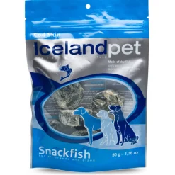 Icelandpet Dried Fish Cod Skin - Hondensnacks - 50 g
