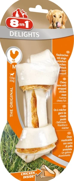 8in1 Delights Kauwknook Kip - Hondensnacks