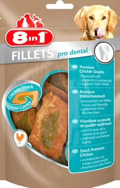8in1 Fillets Pro Small - Hondensnacks - Kip 80 g Breath