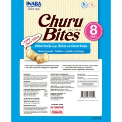 Inaba Bites Dog Chicken Recipe Wraps Chicken With Cheese Recipe - Hondensnacks - 8x12 g