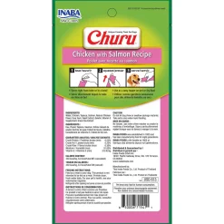 Inaba Churu Dog Chicken With Salmon Recipe - Hondensnacks - 4x14 g