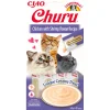 Inaba Churu Purée - Kattensnack - Kip Garnaal 15 g 4 stuks
