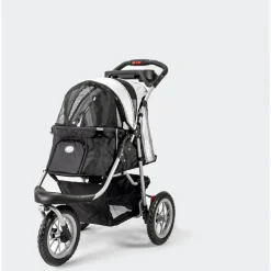 Innopet Hondenbuggy Comfort Efa - Hondentrolley - 46x31x88 cm Zwart Grijs