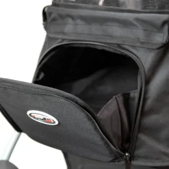 Innopet Hondenbuggy Comfort Efa Eco - Hondentrolley - 96x53x104 cm Zwart Grijs