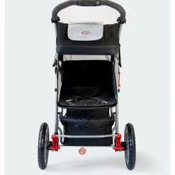 Innopet Hondenbuggy Comfort Efa Eco - Hondentrolley - 96x53x104 cm Zwart Grijs