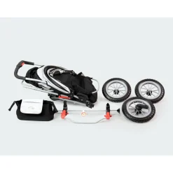 Innopet Hondenbuggy Comfort Efa Eco - Hondentrolley - 96x53x104 cm Zwart Grijs