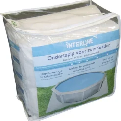 Interline Ondertapijt Zwembad - Zwembad-Toebehoren - Ø3.6 m Wit