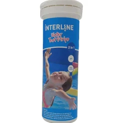 Interline Teststrips Chloor & Ph - Zwembad-Onderhoud - 25 stuks