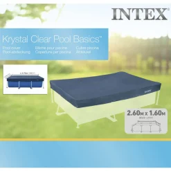 Intex Afdekzeil Zwembad Rechtshoek - Afdekzeilen - 260x160 cm