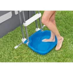Intex Voetbad Tbv Zwembad - Zwembad-Toebehoren - 56x46x9 cm Blauw