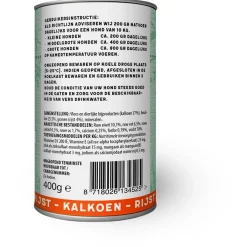 Jarco Dog Blikvoeding 400 g - Hondenvoer