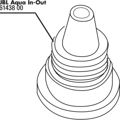 Jbl Aqua In-Out Waterstraalpomp - Aquarium Toebehoren - 1 stuk