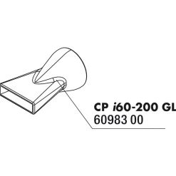Jbl Cristalprofi 1 Gl Spuitstuk Breed - Filters - 1 stuk
