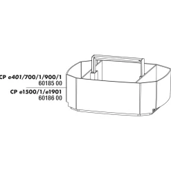 Jbl Cristalprofi E4/7/900/1 Filtermand Boven - Filters - 1 stuk
