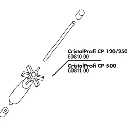 Jbl Cristalprofi Rotor-Set - Filters - 120/250