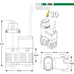 Jbl Procristal I30 - Filters - 10 Tot 60 Liter