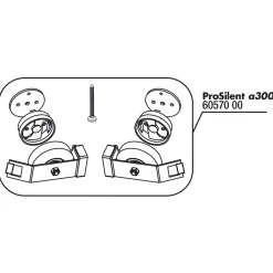 Jbl Prosilent A300 Membraanset - Luchtpompen - 1 set