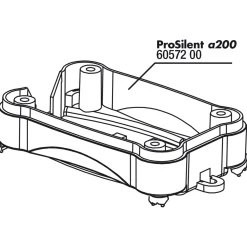 Jbl Prosilent A200 Onderste Behuizing - Luchtpompen - 1 stuk