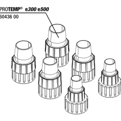 Jbl Protemp E300/E500 Slangaansluiting - Verwarming - 1 set