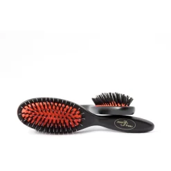 Jean Peau Borstel Klein Ovaal Bristle/Nylon  Mini - Hondenvachtborstel - per stuk