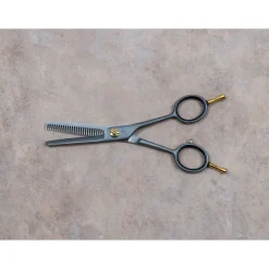 Jean Peau Effileerschaar Enkel 486-55 E - Hondenvachtschaar - 5.5 inch Enkel