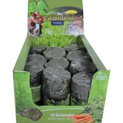 Jr Farm Grainless Brandnetel-Wortel Rol - Ruwvoer - 5x5x9 cm 80 g