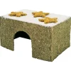 Jr Farm Hooihuis Met Ster - Knaagdiersnack - 21.5x38.5x25 cm 600 g