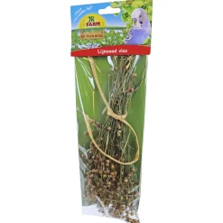 Jr Farm Lijnzaad Vlas - Vogelvoer - 3 x 13 x 38 cm 30 g