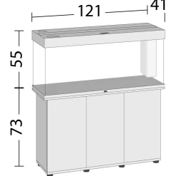 Juwel Aquarium Rio 240 Led 121x41x50 cm - Aquaria
