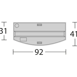 Juwel Aquarium Vision 180 Led 92x41x55 cm - Aquaria