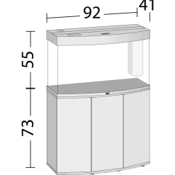 Juwel Aquarium Vision 180 Led 92x41x55 cm - Aquaria