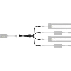 Juwel Helialux Splitter Led - Verlichting - Zwart per stuk