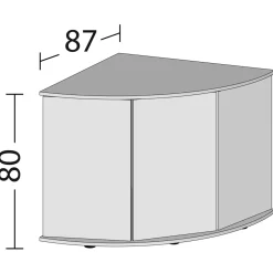Juwel Kast Trigon 350 Sbx 123x87x80 cm - Aquariummeubel