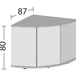Juwel Kast Trigon 350 Sbx 123x87x80 cm - Aquariummeubel