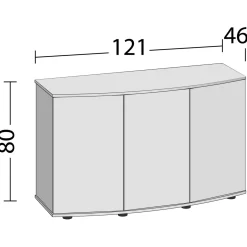Juwel Kast Vision 260 Sbx 121x46x73 cm - Aquariummeubel