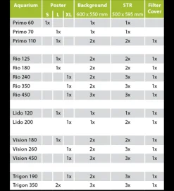 Juwel Poster 3 Xl - Aquarium - Achterwand - 150x60 cm Zwart Wit Xl