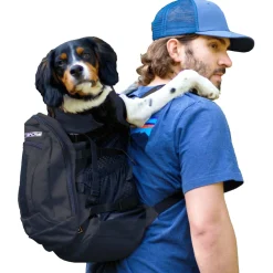 K9 Sport Sack Plus 2 Zwart - Hondenrugzak