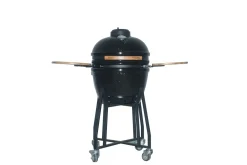 Kamado Keramische Bbq 18 Inch - Barbecue - 112x63.5x108 cm Zwart