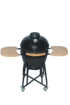 Kamado Keramische Bbq 18 Inch - Barbecue - 112x63.5x108 cm Zwart