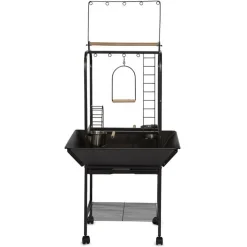 Keddoc Speelplaats Bird Stand - Vogelverblijven - 66.5x63.5x141 cm Antraciet