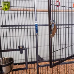 Keddoc Vogelkooi Florida - Vogelverblijven - 82x54x155 cm Donkergrijs